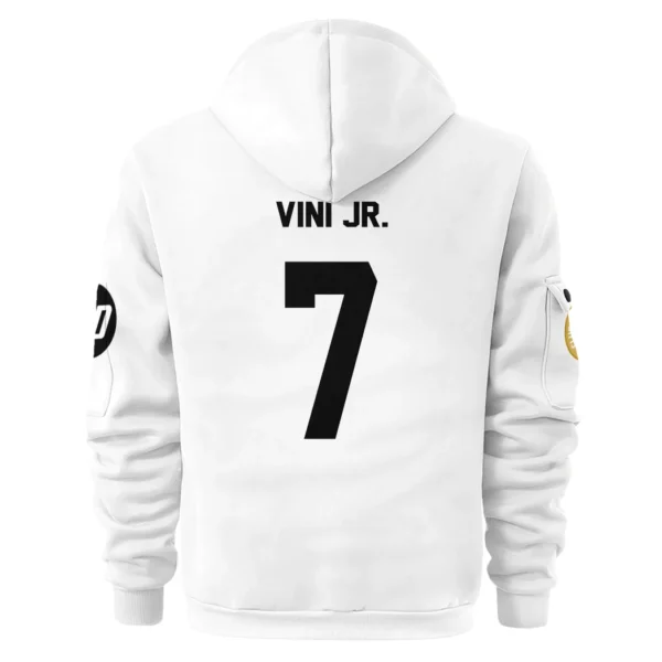 Lightweight Sports Hoodie Half Zipper, Unique Logo Print HVN1100 - Image 3