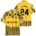 Bold Step Hawaiian Shirt, Sport Culture Button Shirt HVN1101DS