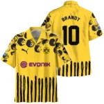 Swift Mid Hawaiian Shirt, Bold Supporter Button Shirt HVN1101JB
