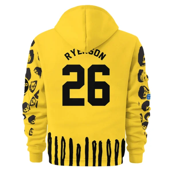 Urban Streetwear Hoodie, Half-Zip with Exclusive Logo HVN1101 - Image 3