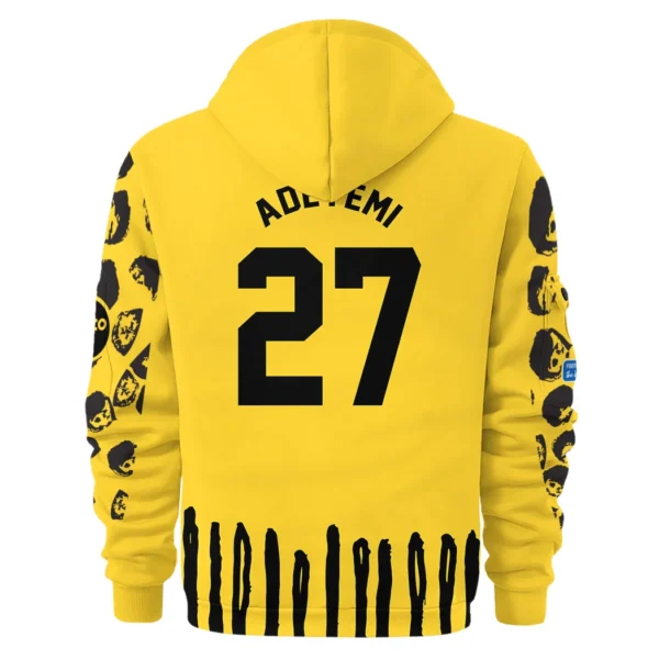 Performance Hoodie Half Zipper, Fan Edition Logo HVN1101 - Image 3