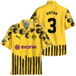 Bold Guard Hawaiian Shirt, Tropical Supporter Button Shirt HVN1101WA