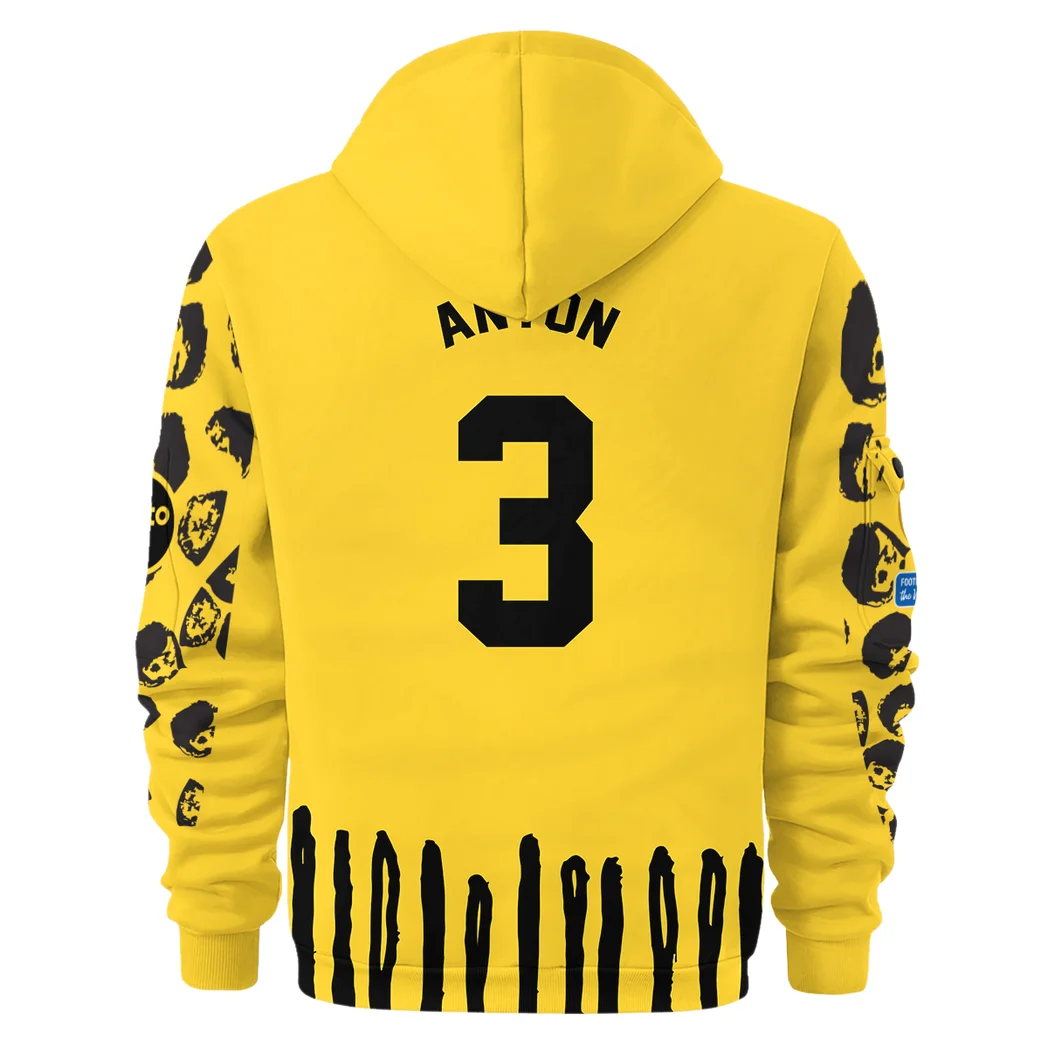 Training Hoodie Half Zipper, Fan-Friendly Logo Design HVN1101 - Image 3