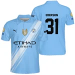 Bold Shield Polo Shirt, Sport-Inspired Polo Design HVN1102EM