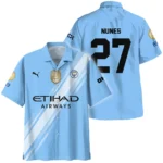 Match Link Hawaiian Shirt, Bold Supporter Button Shirt HVN1102MN