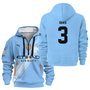 Fan Gift Hoodie Half Zipper, Sports-Inspired Logo Design HVN1102