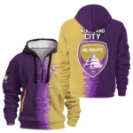 Urban Streetwear Hoodie, Half-Zip with Exclusive Logo HVN1103