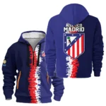 Everyday Hoodie Half Zipper, Athletic-Inspired Logo HVN1103