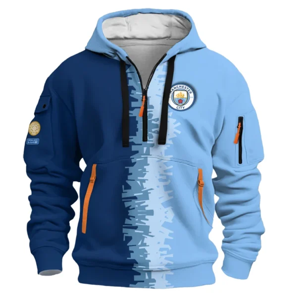 Fan Gift Hoodie Half Zipper, Sports-Inspired Logo Design HVN1103 - Image 2