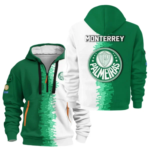 Urban Streetwear Hoodie, Half-Zip with Exclusive Logo HVN1103