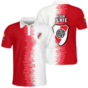 Red Stripe Polo Shirt, Everyday Sport Fan Polo HVN1103RP