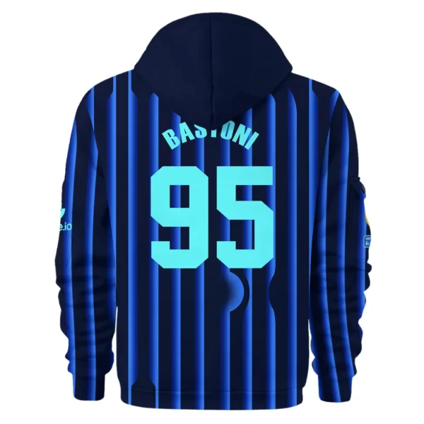 Training Hoodie Half Zipper, Fan-Friendly Logo Design HVN1104 - Image 3