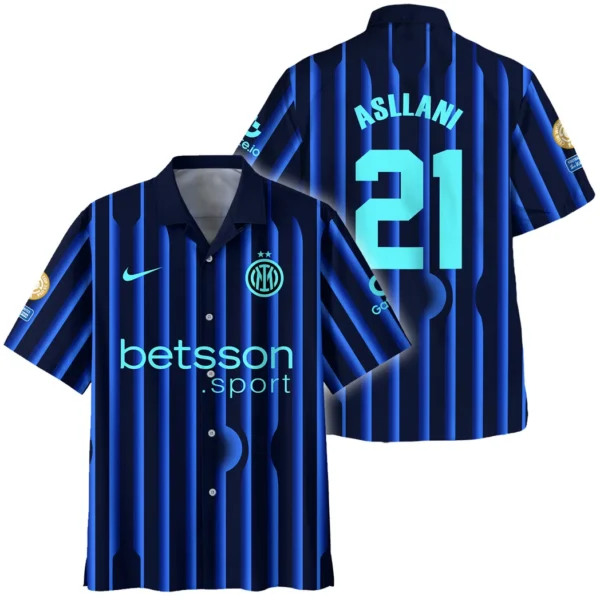 Team Pulse Hawaiian Shirt, Bold Supporter Button Shirt HVN1104KA