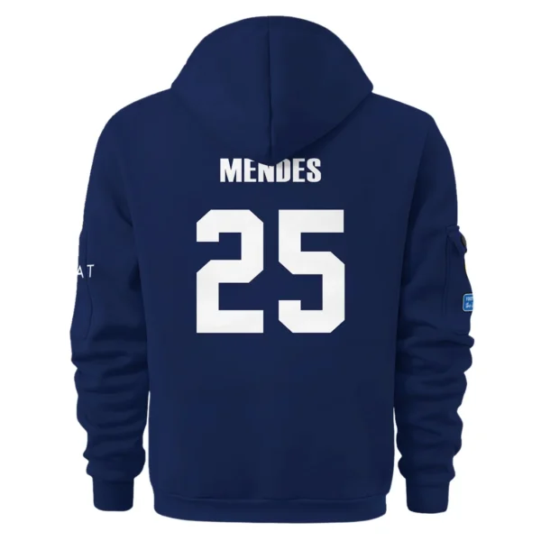 Performance Hoodie Half Zipper, Fan Edition Logo HVN1105 - Image 3