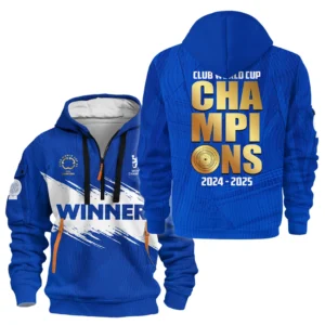 Training Hoodie Half Zipper, Fan-Friendly Logo Design HVN1127
