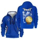 Fan Gift Hoodie Half Zipper, Sports-Inspired Logo Design HVN1128