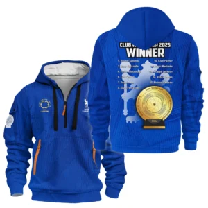 Fan Gift Hoodie Half Zipper, Sports-Inspired Logo Design HVN1128
