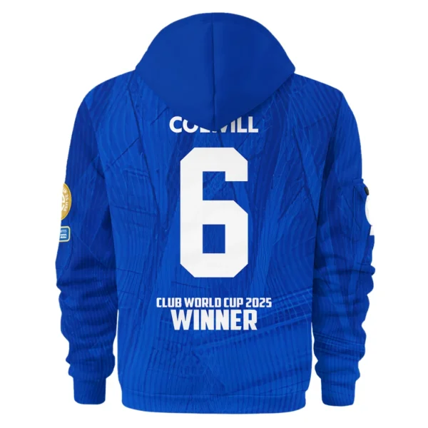 Urban Streetwear Hoodie, Half-Zip with Exclusive Logo HVN1129 - Image 3
