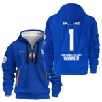 Fan Gift Hoodie Half Zipper, Sports-Inspired Logo Design HVN1129