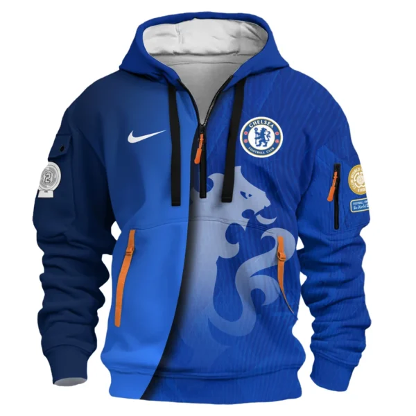 Performance Hoodie Half Zipper, Fan Edition Logo HVN1132 - Image 2