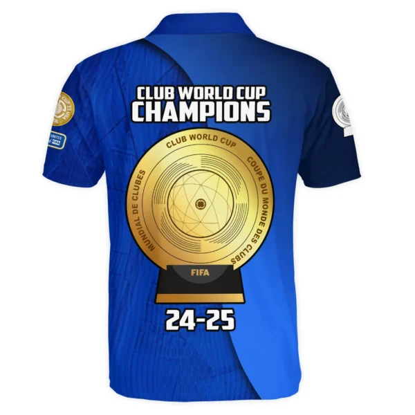 Capital Blue Squad Polo Shirt, Lifestyle Polo for Supporters HVN113211 - Image 3