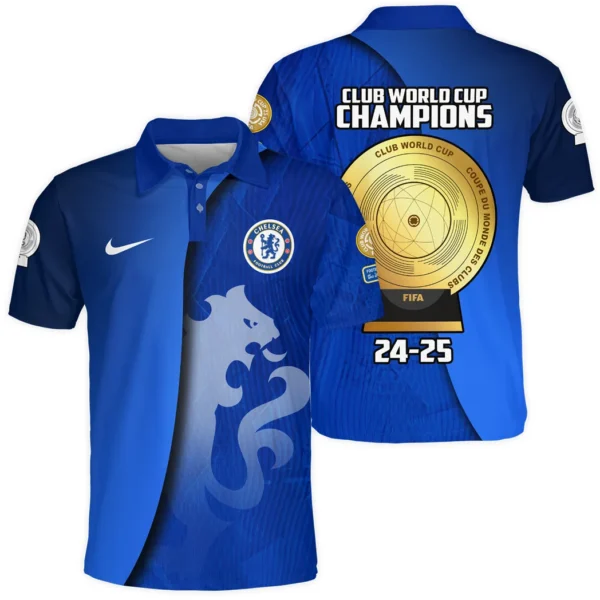 Capital Blue Squad Polo Shirt, Lifestyle Polo for Supporters HVN113211