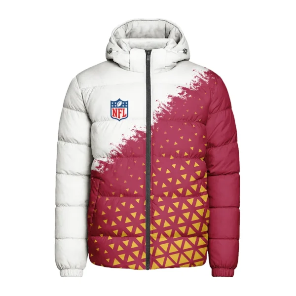 Feathered Army Hooded Cotton Jacket, True Supporter Winter Gear HVN1270 - Image 2