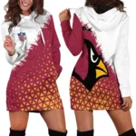 Feathered Army Hoodie Dress, Heritage Fan Hoodie Dress HVN1270