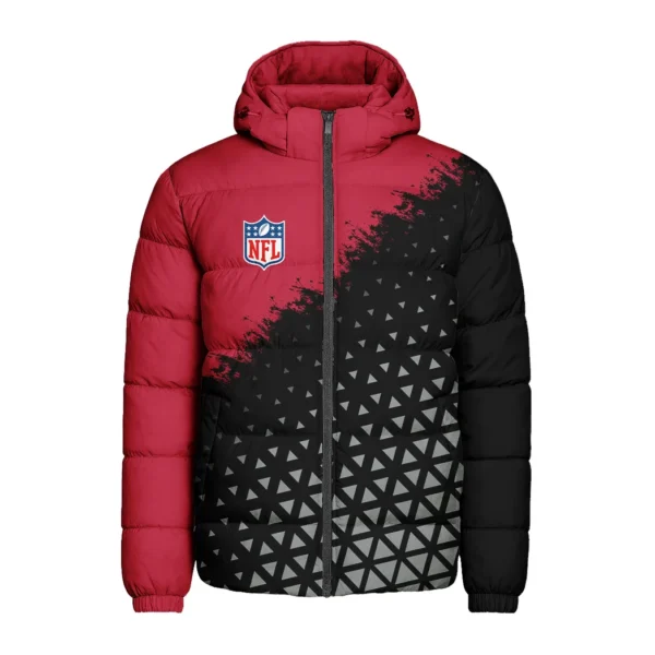 Victory Claws Hooded Cotton Jacket, Athletic Fit Fan Jacket HVN1270 - Image 2