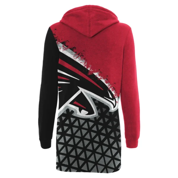 Game Day Fliers Hoodie Dress, Performance Women's Hoodie Dress HVN1270 - Image 3
