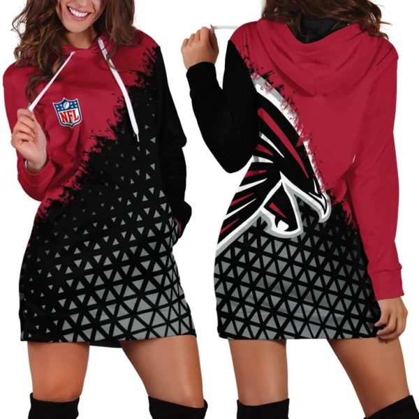 Game Day Fliers Hoodie Dress, Performance Women's Hoodie Dress HVN1270