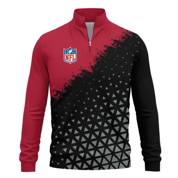 Red Wing Pride Quarter-Zip Sweatshirt, Sport Lifestyle Quarter-Zip Wear HVN1270 - Image 2