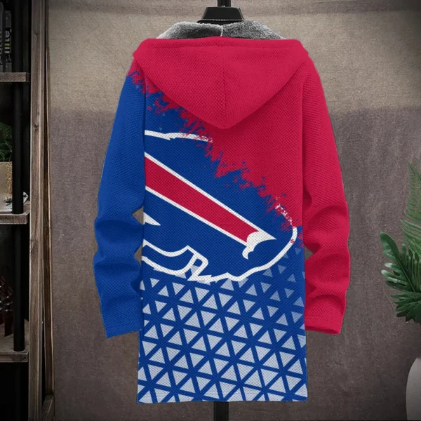 Blue Horns Fleece Windbreaker Jacket, Stadium Night Windbreaker HVN1270 - Image 3