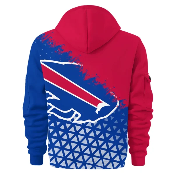 Charge Pride Hoodie Half Zipper, Bold Fan Hoodie HVN1270 - Image 3