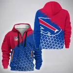 Charge Pride Hoodie Half Zipper, Bold Fan Hoodie HVN1270