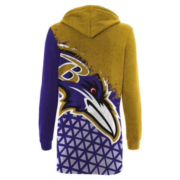 Midnight Claws Hoodie Dress, Stadium Nights Hoodie Dress HVN1270 - Image 3
