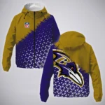 Feathered Army Windbreaker Jacket , All-Season Fan Waterproof HVN1270