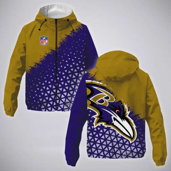Feathered Army Windbreaker Jacket , All-Season Fan Waterproof HVN1270