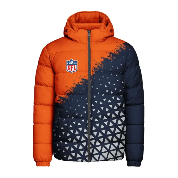 Lakefront Squad Hooded Cotton Jacket, Team Pride Winter Jacket HVN1270 - Image 2