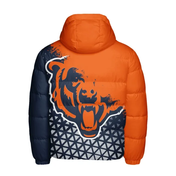 Lakefront Squad Hooded Cotton Jacket, Team Pride Winter Jacket HVN1270 - Image 3