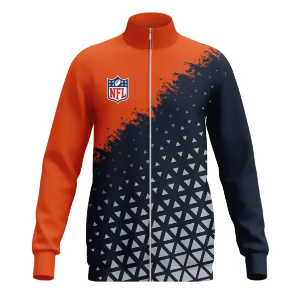 Football Bear Crew Stand Collar Jacket, Durable Style Jacket for Supporters HVN1270 - Image 2