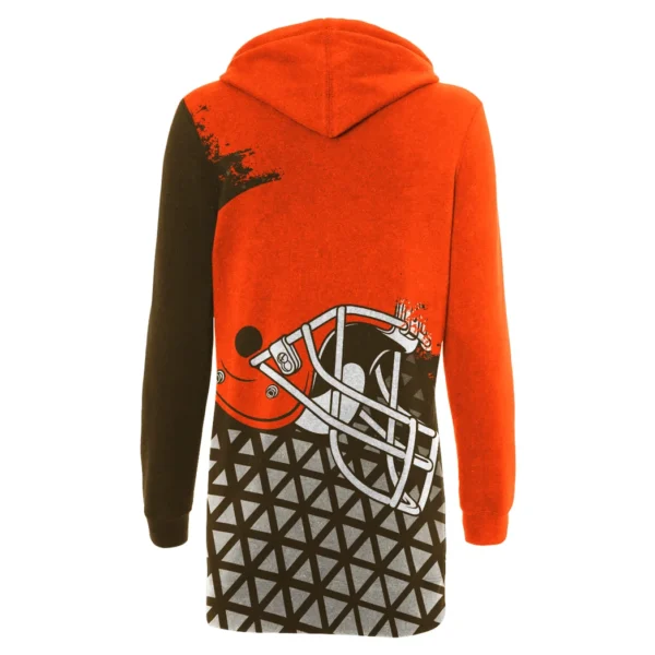 Furry Army Hoodie Dress, Heritage Fan Hoodie Dress HVN1270 - Image 3