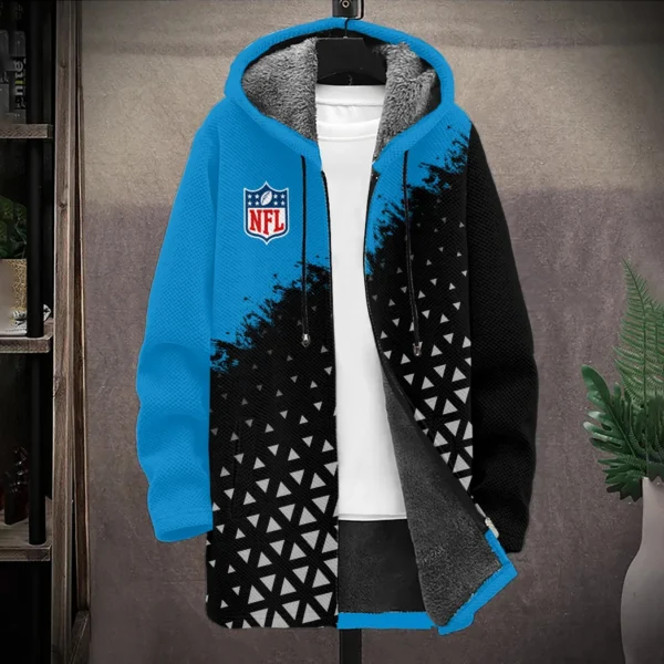 Football Panther Crew Fleece Windbreaker Jacket, Team Pride Windbreaker HVN1270 - Image 2