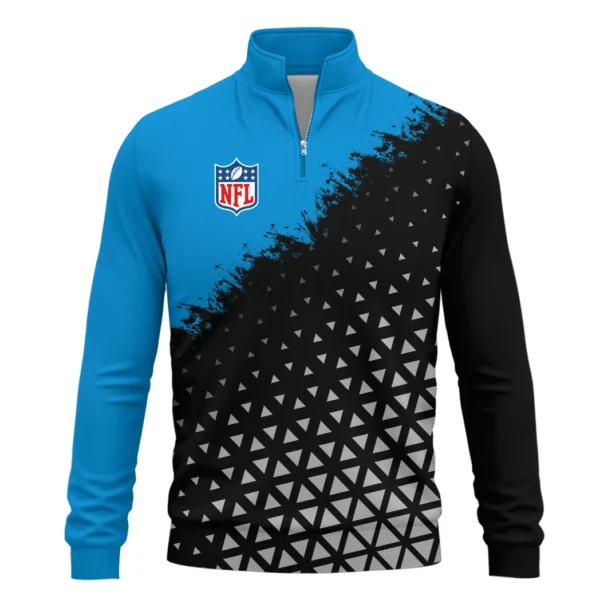 Football Panther Crew Quarter-Zip Sweatshirt, Team Pride Quarter-Zip Sweatshirt HVN1270 - Image 2