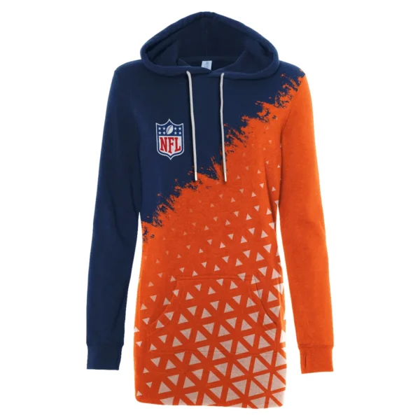 Mile High Squad Hoodie Dress, Team Pride Hoodie Dress HVN1270 - Image 2
