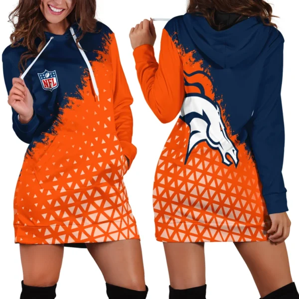 Mile High Squad Hoodie Dress, Team Pride Hoodie Dress HVN1270