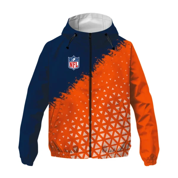 Bronze Crew Windbreaker Jacket , Durable Supporter Jacket HVN1270 - Image 2