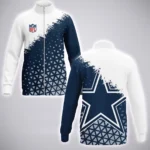 Match Day Stars Stand Collar Jacket, Lightweight Comfort Jacket for Loyal Fans HVN1270