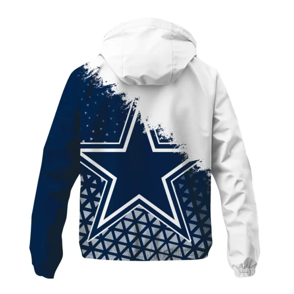 Lone Star Fans Windbreaker Jacket , Street Style Waterproof HVN1270 - Image 3