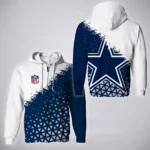 Blue Pride Zipper Hoodie, Game Day Full-Zip Hoodie HVN1270